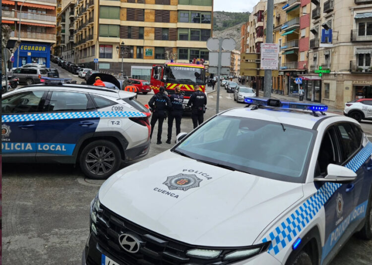 Los avisos a la Policía Local de Cuenca aumentan casi un 10% en 2026 con el tráfico y los ruidos en cabeza