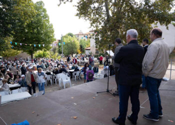 Más de 300 mayores de Guadalajara reivindican en Yela sus derechos en el medio rural