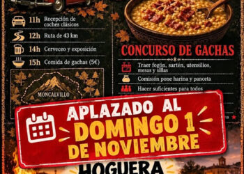 Moncalvillo de Huete traslada al domingo 1 de noviembre su I Jornada Vecinal Invernal por el luto oficial