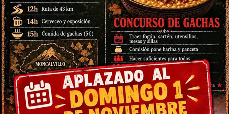 Moncalvillo de Huete traslada al domingo 1 de noviembre su I Jornada Vecinal Invernal por el luto oficial
