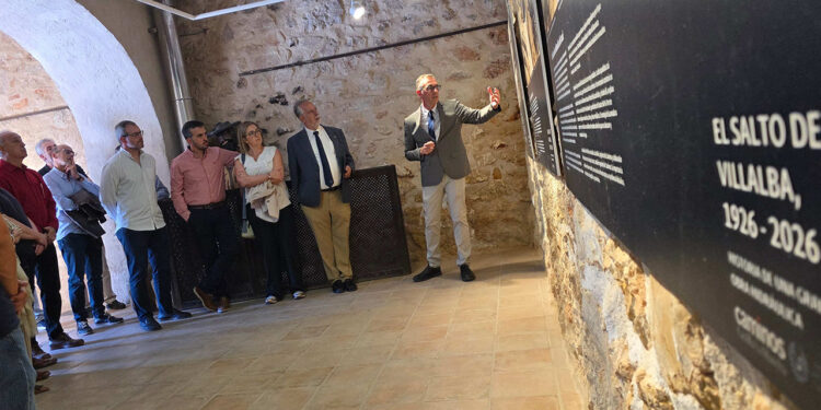 Mota del Cuervo acoge la exposición sobre el centenario del Salto de Villalba en La Tercia Real Mota del Cuervo acoge la exposición sobre el centenario del Salto de Villalba en La Tercia Real