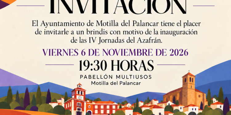 Motilla del Palancar celebra del 6 al 8 de noviembre sus IV Jornadas del Azafrán con visitas al campo, catas y música en directo