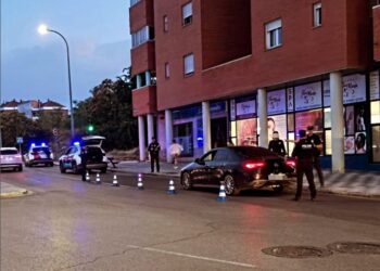 Nueve denuncias por no llevar el cinturón en un control de la Policía Local de Cuenca