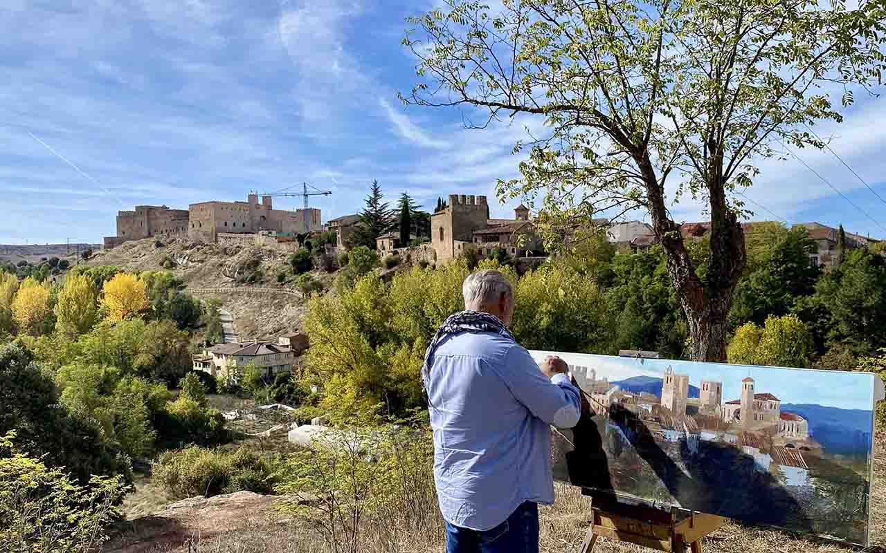 Rafael Carrascal García gana el XXII Concurso Nacional de Pintura Rápida de Sigüenza 1 Rafael Carrascal García gana el XXII Concurso Nacional de Pintura Rápida de Sigüenza
