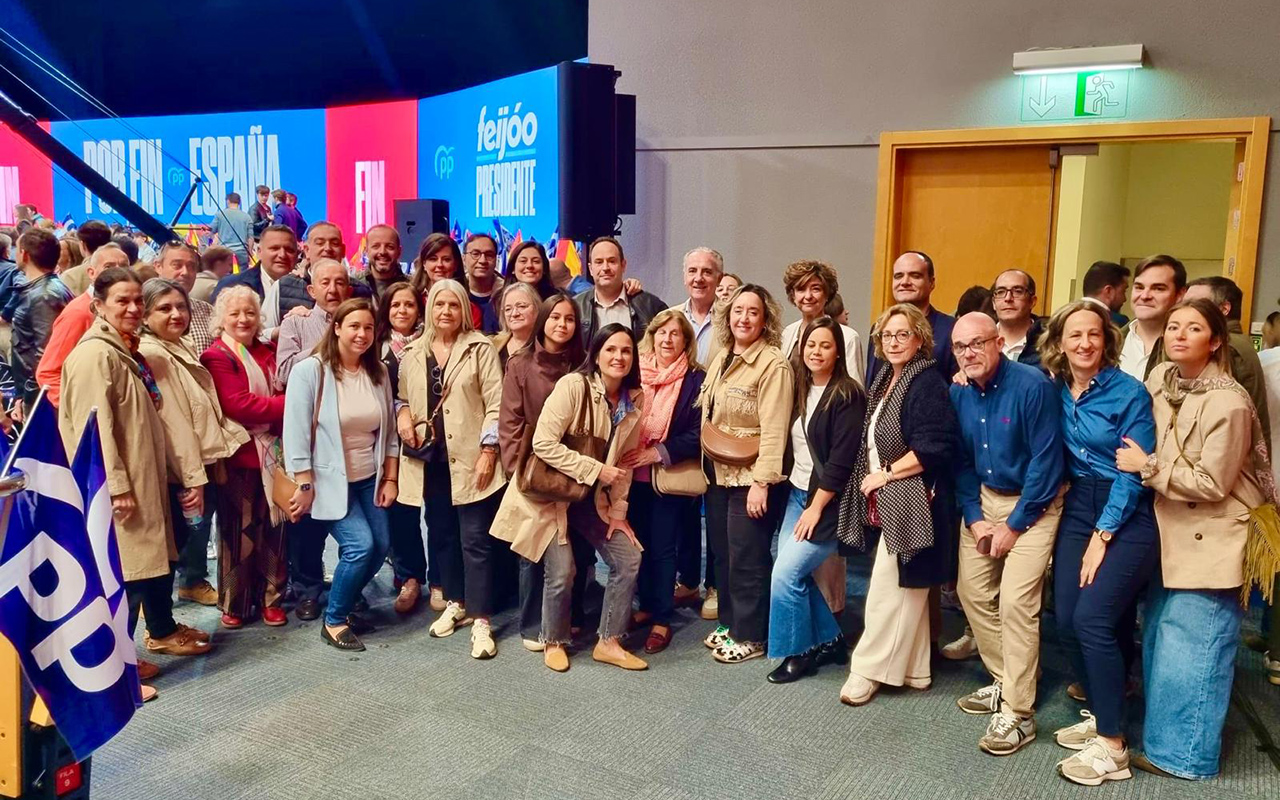 Una amplia delegación del PP de Cuenca acompaña a Feijóo en su primer gran acto de precampaña en Madrid: “ha sido un éxito rotundo” Una amplia delegación del PP de Cuenca acompaña a Feijóo en su primer gran acto de precampaña en Madrid: “ha sido un éxito rotundo”