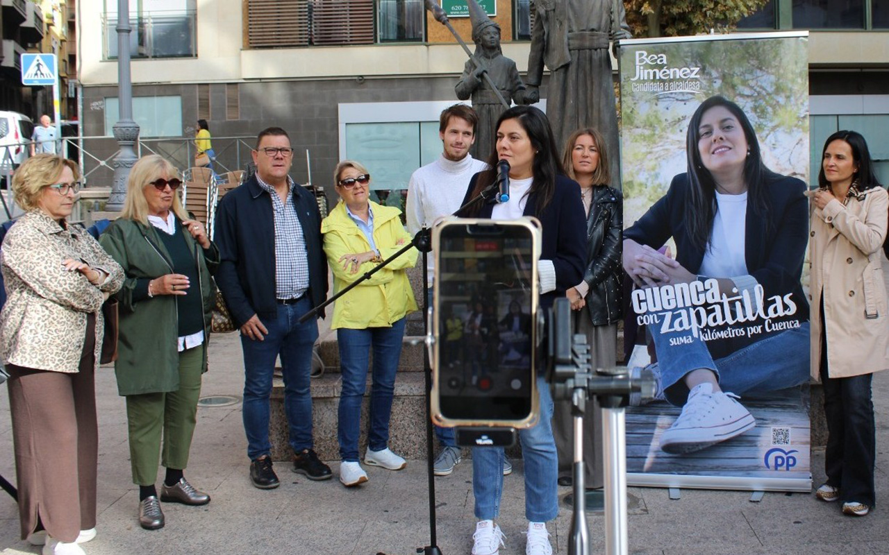 ‘Cuenca con zapatillas’: Bea Jiménez recorrerá la ciudad para escuchar a los conquenses y definir su proyecto ‘Cuenca con zapatillas’: Bea Jiménez recorrerá la ciudad para escuchar a los conquenses y definir su proyecto